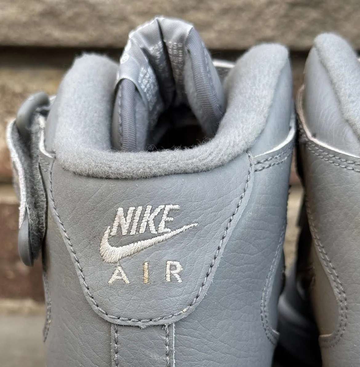 Kids Nike Air Force 1 Mid Jewel Cool Grey (Size 4) DS — RootsBK